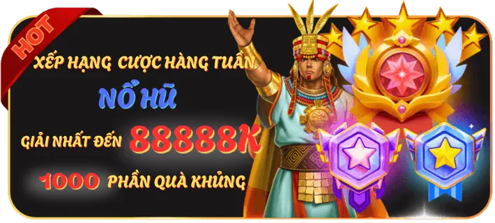 Thưởng nạp lại hàng ngày cho game Nổ Hũ